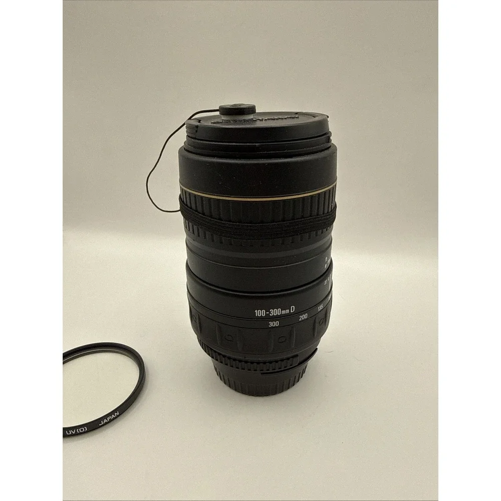 Quantaray AF 100-300mm f/4.5-6.7 LDO for Nikon w/ Lens Caps & UV Filter